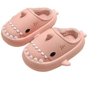 Pink Children's  Winter Warm Shark Slippers brand new comes most sizes